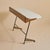 White Italian Mahogany Console or Desk in the Manner of Luigi Fornasari, 1950s For Sale - Image 8 of 11