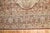 Brown Antique Zabihi Collection Persian Tabriz Worn Rooster Motif Rug - 10'2" x 13'7" For Sale - Image 8 of 10
