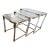 1970s Charles Hollis Jones Metric Line Nesting Tables For Sale