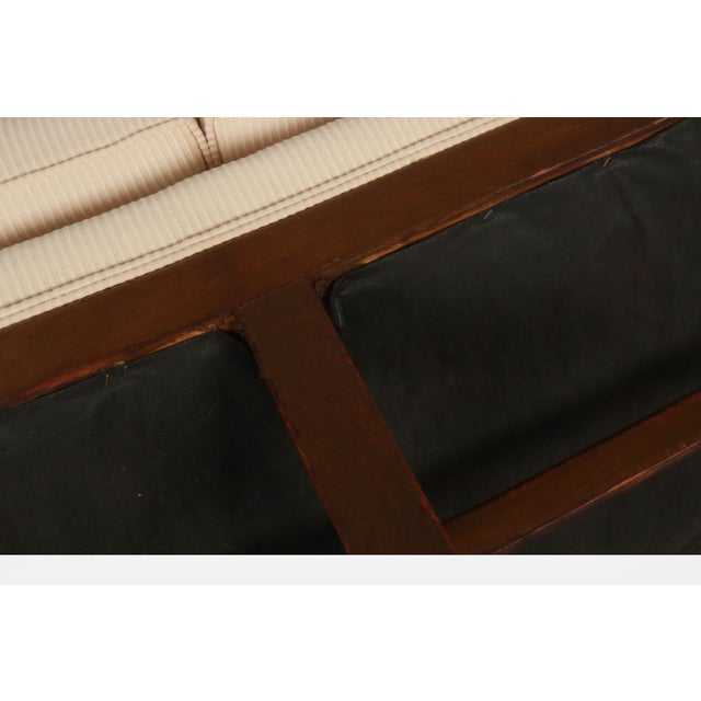 1960s Mid-Century Curved Sofa in the Style of Johannes Andersen for Trensum Möbelfabrik For Sale - Image 5 of 17