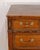 Louis XVI Walnut Chest of Drawers with Brass Inlay, France, Late 18th Century For Sale - Image 4 of 10