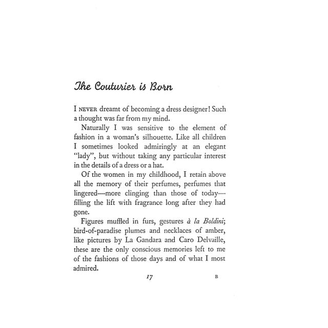 1950s "Talking About Fashion to Elie Rabourdin and Alice Chavane" 1954 Dior, Christian For Sale - Image 5 of 10