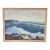 Large New England Seascape Oil Painting on Canvas Signed A. Shelton For Sale