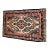 1990s Handwoven Persian Hamedan Area Rug 1'7" X 2'4" For Sale