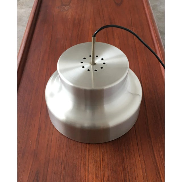 Mid-Century German Metal Pendant Lamp For Sale - Image 4 of 18