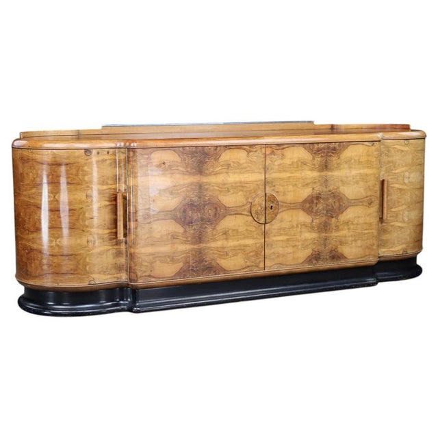 Art Deco Credenza in Walnut by Jindřich Halabala for Up Závody, Czechoslovakia, 1930 For Sale - Image 15 of 15
