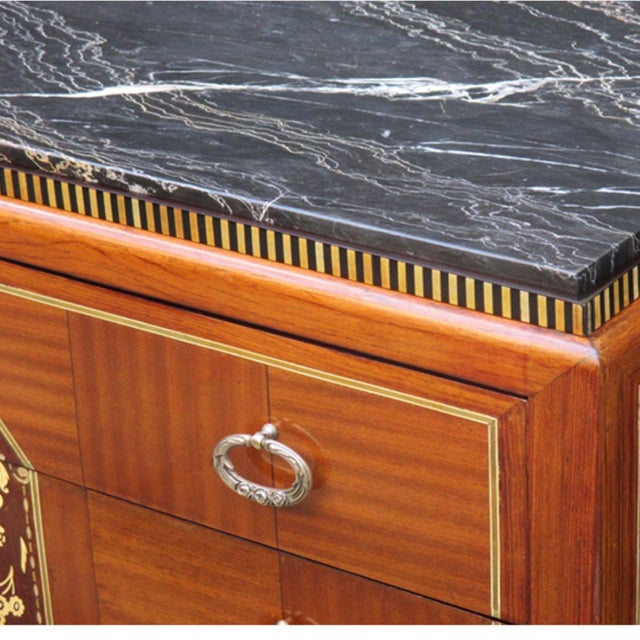 Art Deco 1920s Fine Art Deco Chest Of Drawers By DIM For Sale - Image 3 of 6