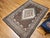 Vintage Moroccan Rug, Handwoven Wool, Geometric Pattern, Ivory & Brown, 6’ X 8’ For Sale - Image 4 of 18