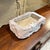 19th Century Hand Carved Limestone Trough Basin Planter Antique Farm For Sale In San Diego - Image 6 of 12