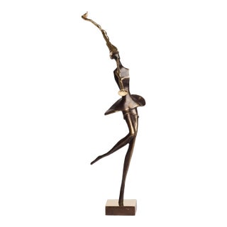 The Muse Contemporary Bronze Sculpture For Sale