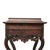 Victorian Walnut & Rosewood 2 Drawer Lift Top Sewing Stand C1890 For Sale - Image 4 of 12