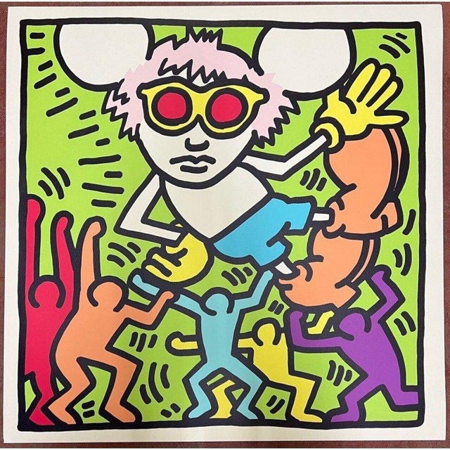 After Keith Haring, Andy Mouse, Print For Sale - Image 18 of 18