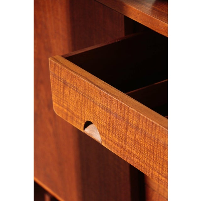 Large Scandinavian Danish Teak Sideboard, 1960s For Sale - Image 12 of 18