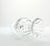 Transparent 1960s Vintage Nachtmann Footed Presentation Rose Flower Etched Bleikristall Crystal Vase For Sale - Image 8 of 11