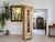 Antique Softwood Glass Display Cabinet Dimensions: Height x Width x Depth 185 x 61 x 46 cm. For sale is a charming,...