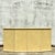 Jimeco ltda Vintage Boho Jimeco Tessellated Bone Angled Credenza For Sale - Image 4 of 8