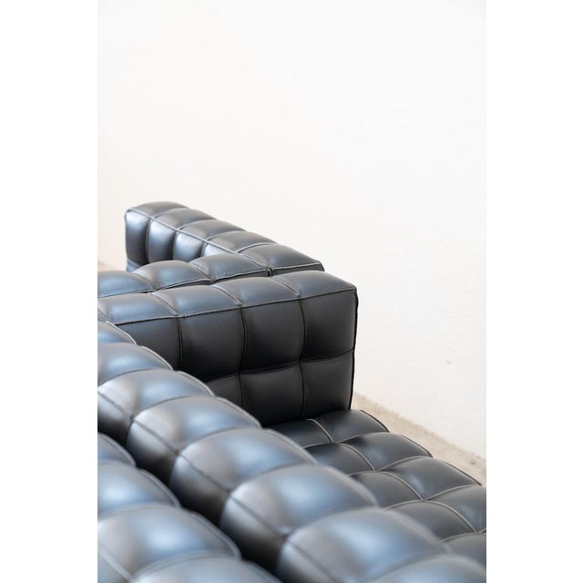 Kubus Sofas by Josef Hoffmann for Wittmann, 1980, Set of 4 For Sale - Image 6 of 18