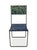 An exceptional and unique conversational piece, this contemporary accent chair is hand-crafted from a repurposed, salvaged...
