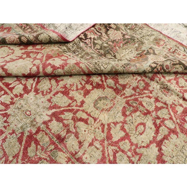 Galerie Shabab Collection Early 20th Century Persian Tabriz Carpet For Sale - Image 10 of 10