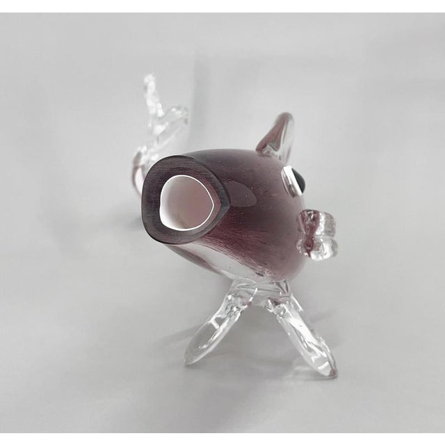 1970s Large Bohemian Glass Fish, 1970s For Sale - Image 5 of 12