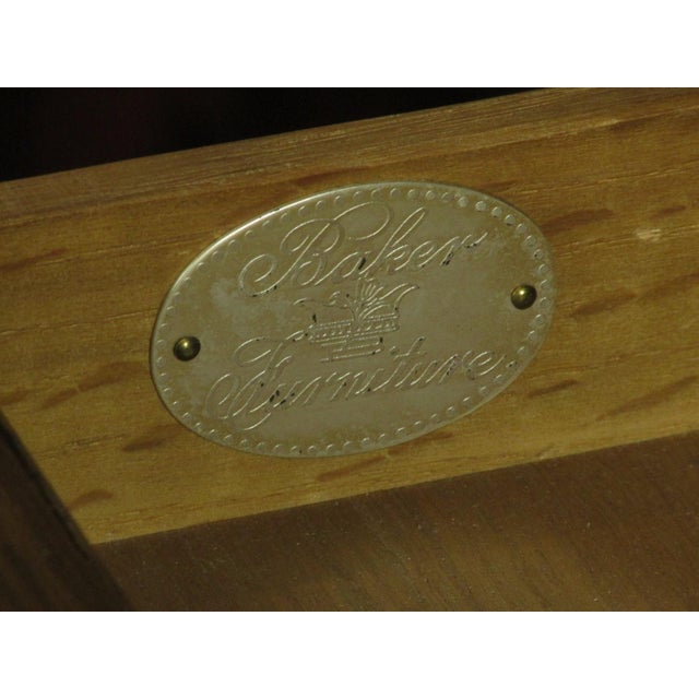 1970s Neoclassical Console by Baker For Sale - Image 10 of 10