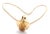 Cartier Cartier Yellow Gold Double C 3d Apple Pendant Chain Necklace For Sale - Image 4 of 12