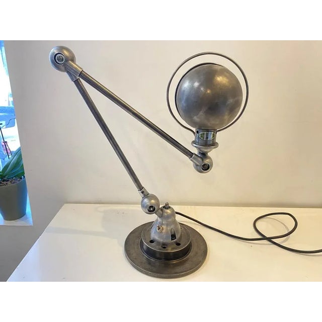 Industrial Graphite Desk Lamp by Jean-Louis Domecq for Jieldé For Sale - Image 10 of 10