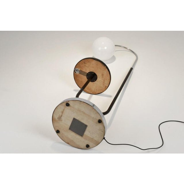 Height-Adjustable Floor Lamp by Josef Hurka for Napako, Czech Republic, 1935 For Sale - Image 12 of 16