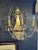 1980s Pair of 1980s Contemporary Rococo Style Brass and Crystal Bi Level Three Light Sconces For Sale - Image 5 of 12