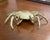 1960s Vintage Articulated Brass Crab Ashtray For Sale - Image 5 of 6