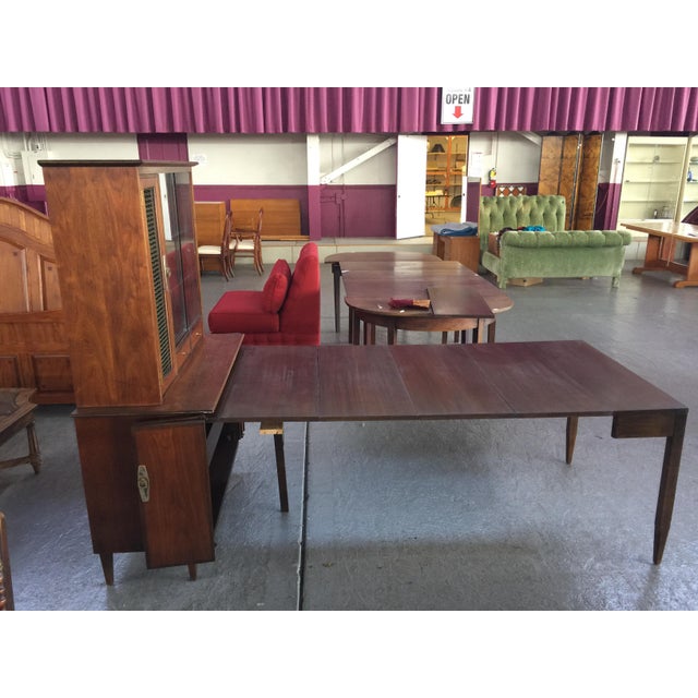 Extension Dining Table 1960's Extensole Mid Century Modern For Sale In San Francisco - Image 6 of 12