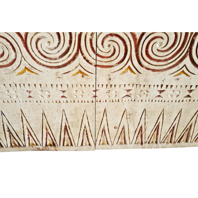 Square Toraja Wood Wall Panel For Sale - Image 4 of 6