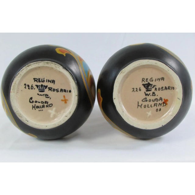 Vases by Régina Rosario for Gouda Holland, Set of 2 For Sale - Image 4 of 7
