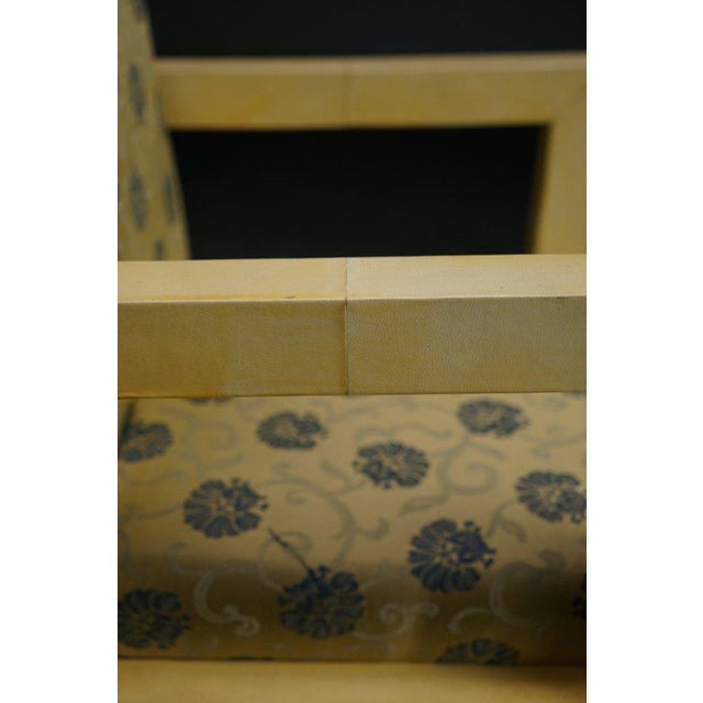 Art Deco Armchair Parchment, 1930s For Sale - Image 12 of 17