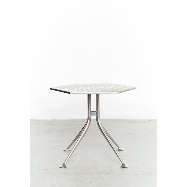 Silver Hexagonal Table by Alexander Girard for Vitra, 2000s For Sale - Image 8 of 8