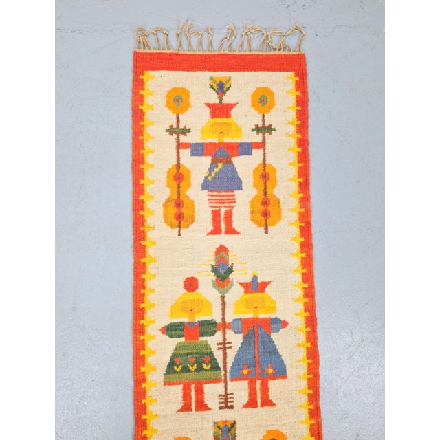 Vintage Chapel Kilim by Maria Domanska for Wawel Broste Kobe, Denmark, 1960s For Sale - Image 4 of 10
