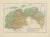 Antique Map of the Dutch Most Northern Provinces Friesland and Groningen, 1883 For Sale