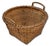Excellent Smaller 10 Inch Size Antique American Hand Woven Ash Splint Berry Basket With Nice Patina - Late 19th Century For Sale - Image 9 of 18