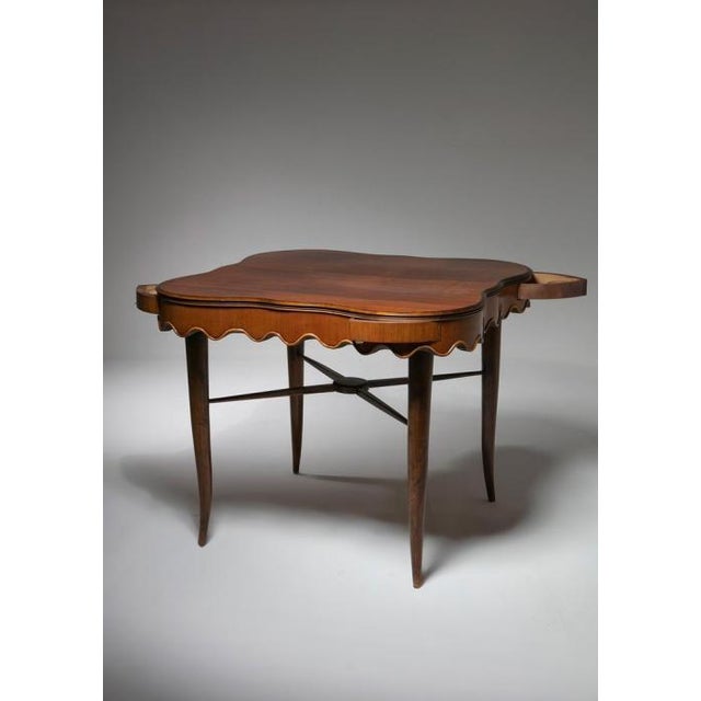 1950s Game Table Gaming Table For Sale - Image 4 of 7