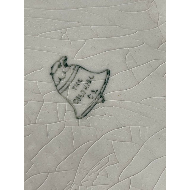 Antique American Christmas Traditional Serving Platter For Sale - Image 9 of 9