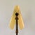 Mid-Century Floor Lamp in Black Metal and Brass with Yellow Shade, Sweden, 1950s For Sale - Image 6 of 11