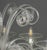 Murano Clear Glass Ten Branch Chandelier For Sale - Image 13 of 13