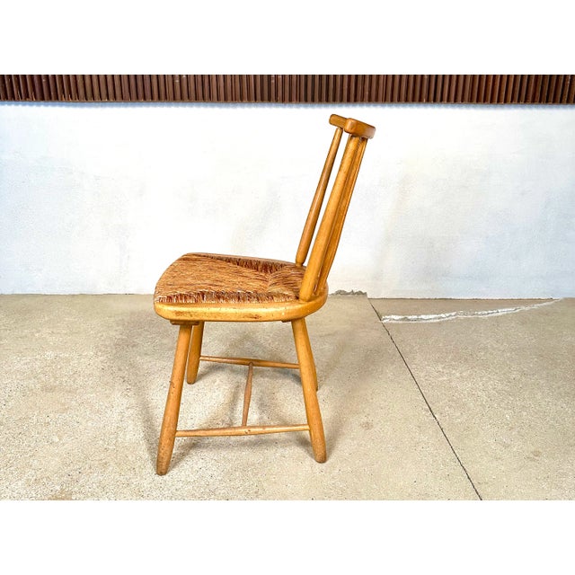 This fine vintage side chair was designed by Arno Lambrecht, who created several designs for WK Möbel in Germany during...