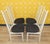 Upholstered Spindle Kitchen Chairs, 1970s, Set of 4 For Sale - Image 11 of 13