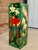 Traditional Vintage Hand-Painted Tropical Coastal Pedestal For Sale - Image 3 of 12