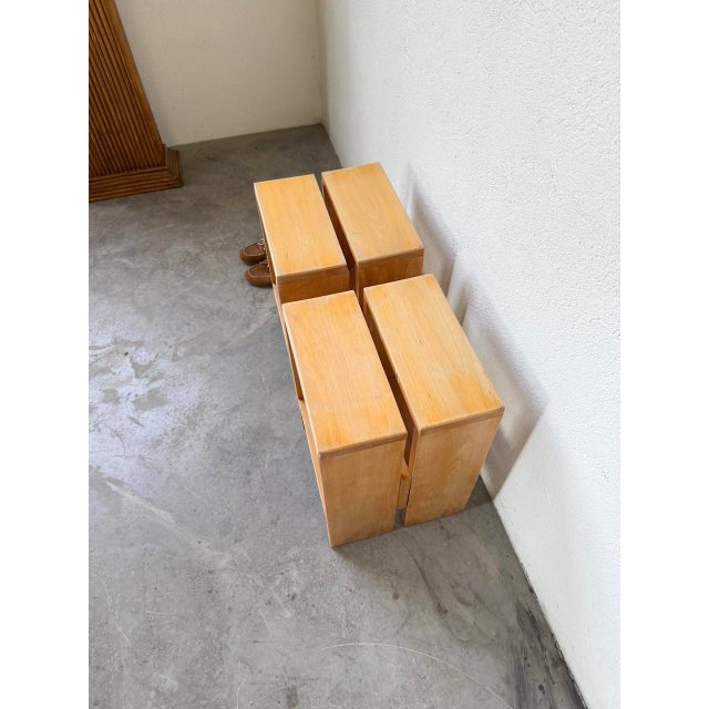 Pine Bedside Tables, 1950s, Set of 2 For Sale - Image 16 of 18