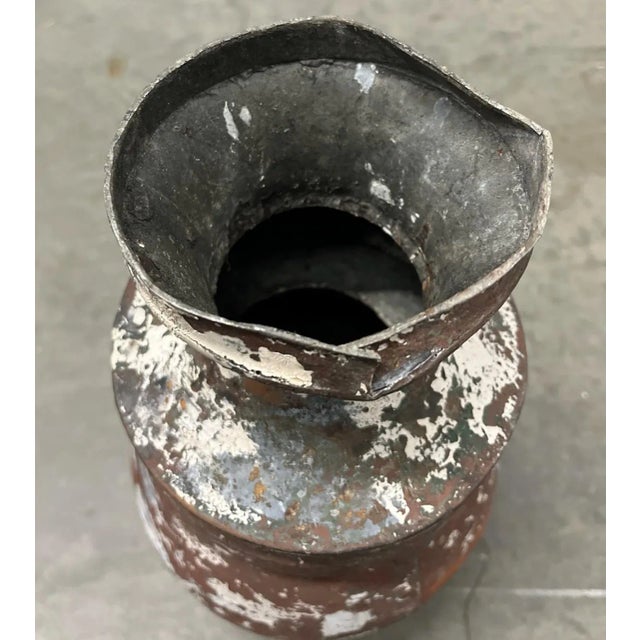 Early 20th Century Early 20th Century Decorative Tin Finial For Sale - Image 5 of 7