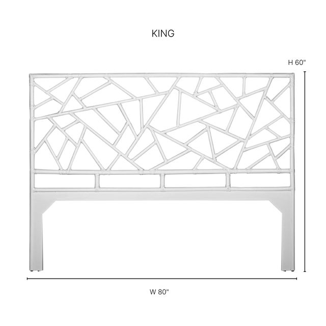 Modern Tiffany Standard Bed King - Natural For Sale - Image 3 of 10