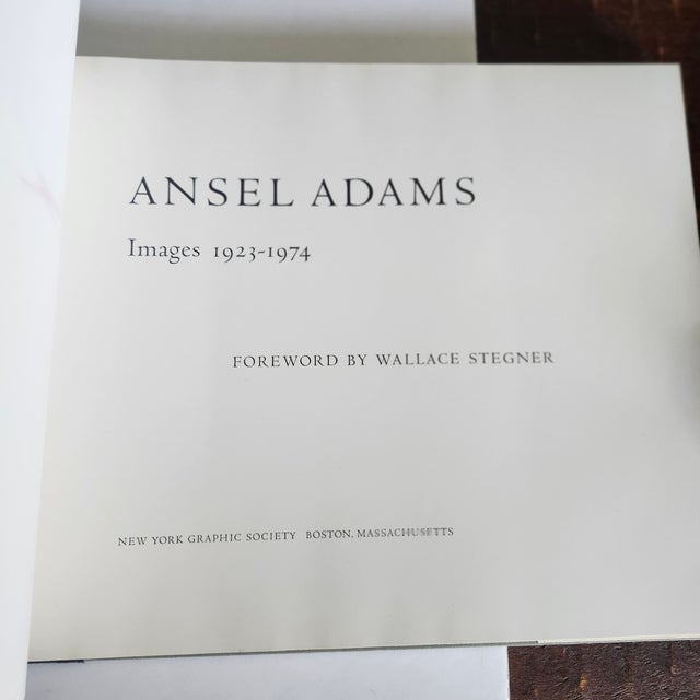 Ansel Adams Ansel Adam's Images 1923-1974 New York Graphic Society Special Signed Edition For Sale - Image 4 of 12