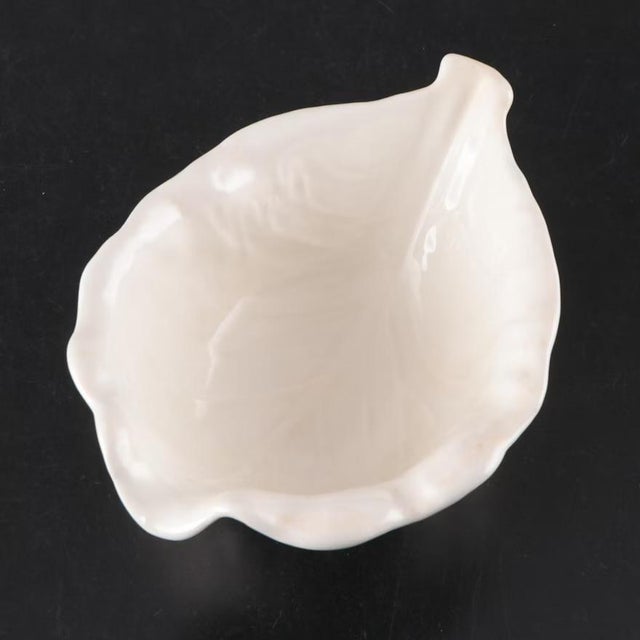 Classic, vintage Palm Beach white cabbageware from the 1960's or 1970's. This style, created by Dodie Thayer and made...